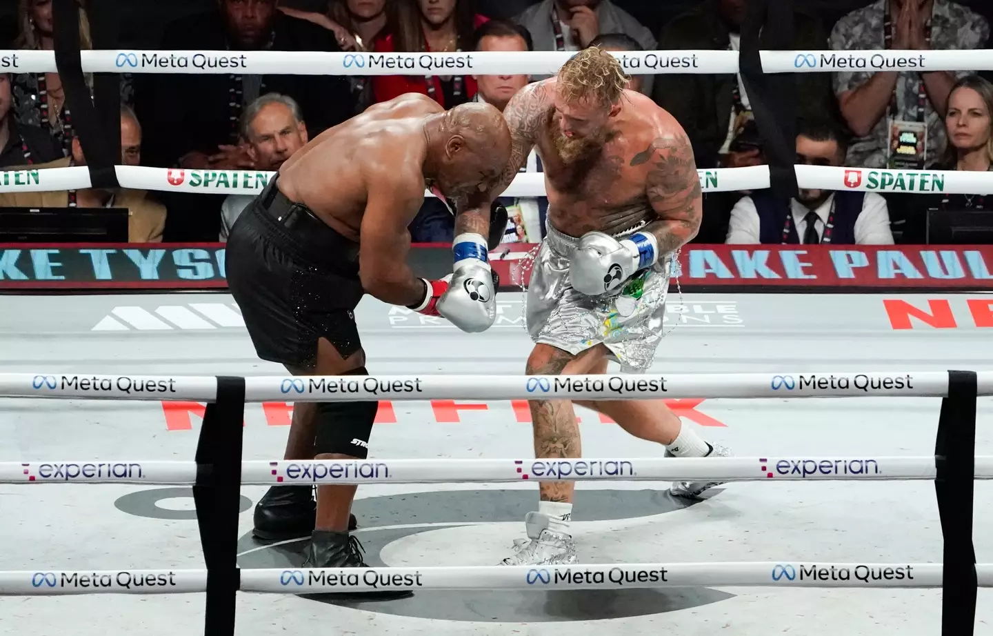 Jake Paul eased to victory against Mike Tyson. Image