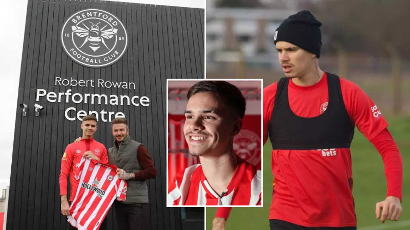 Brentford announce signing of Romeo Beckham, 20, from Inter Miami