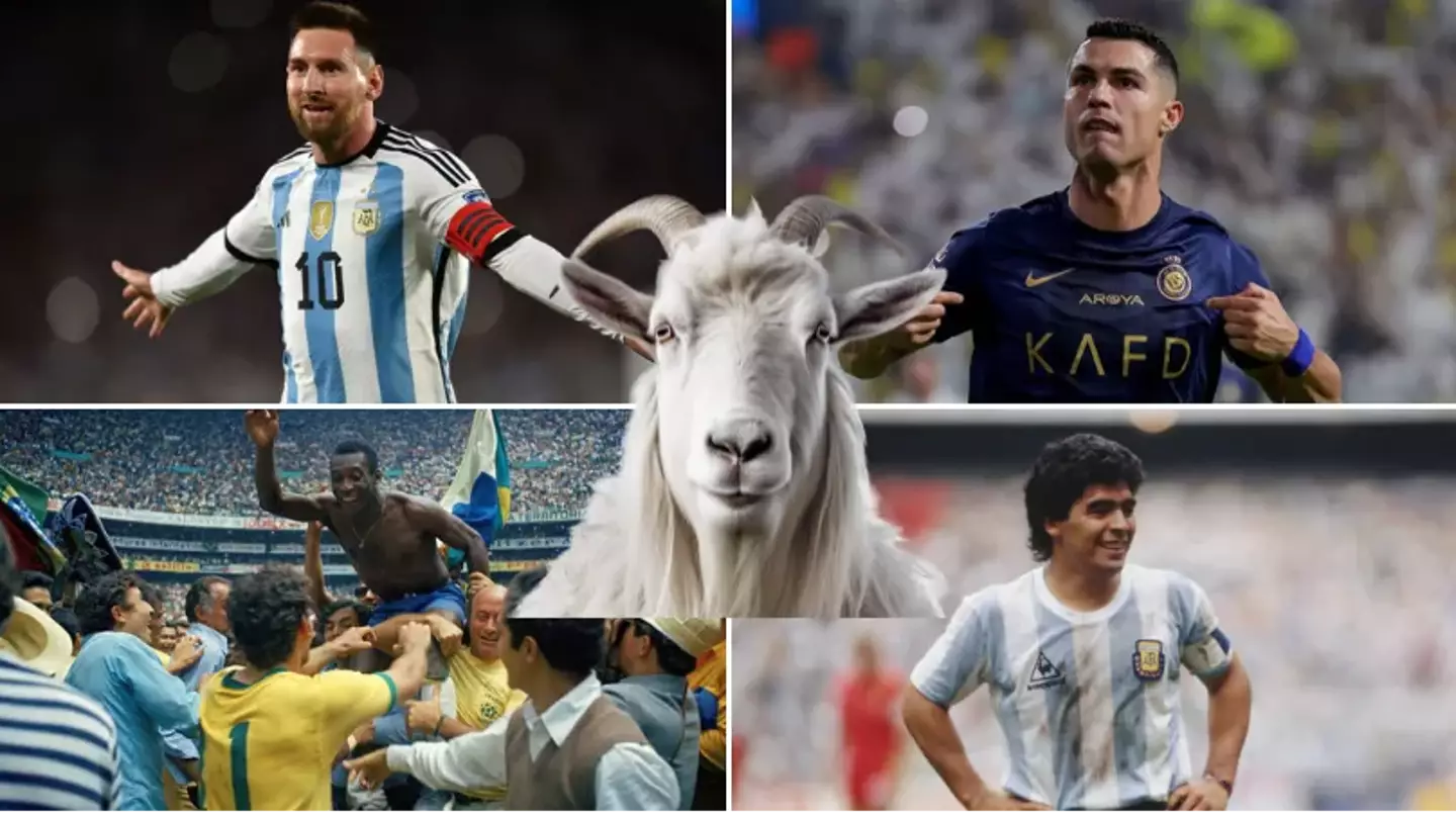 AI settles GOAT debate and it's not Cristiano Ronaldo or Lionel Messi