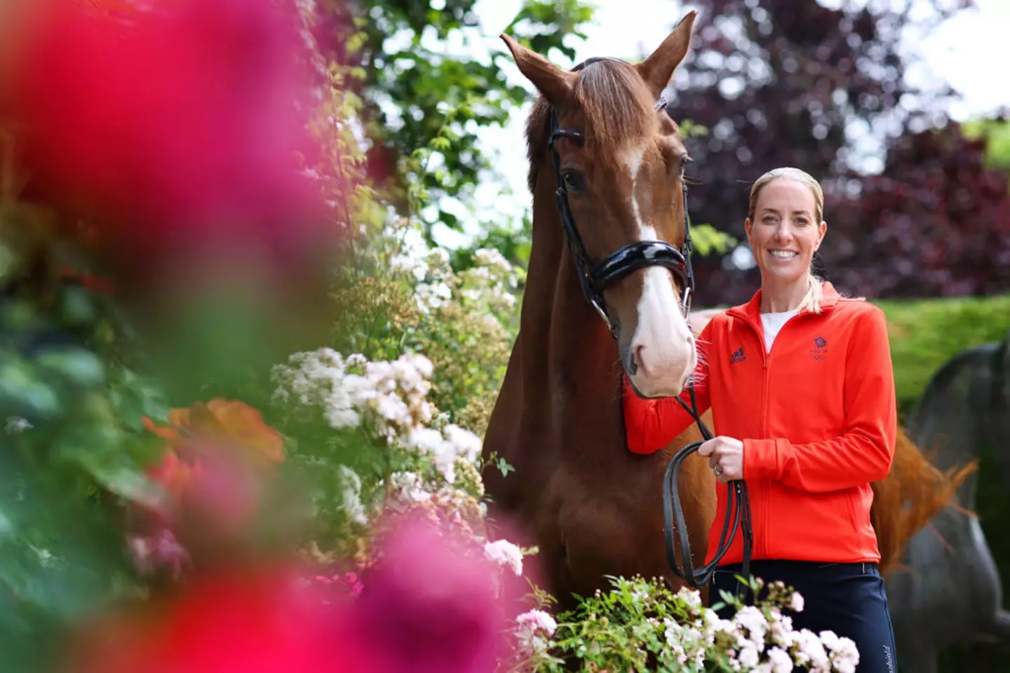 Charlotte Dujardin pictured before the Paris 2024 Olympics (Image: Getty)