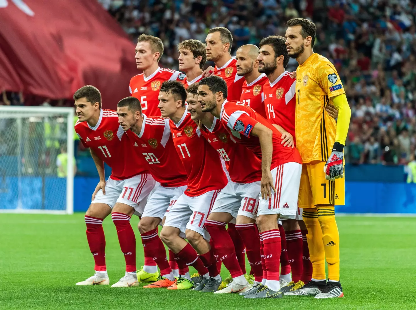Russia's national team and clubs are set to be removed from FIFA 22 (Image: PA)