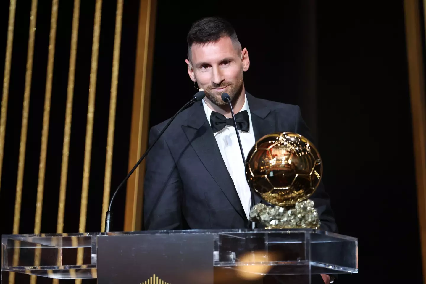 Messi won a record-extending eighth Ballon d'Or on Monday (Getty)
