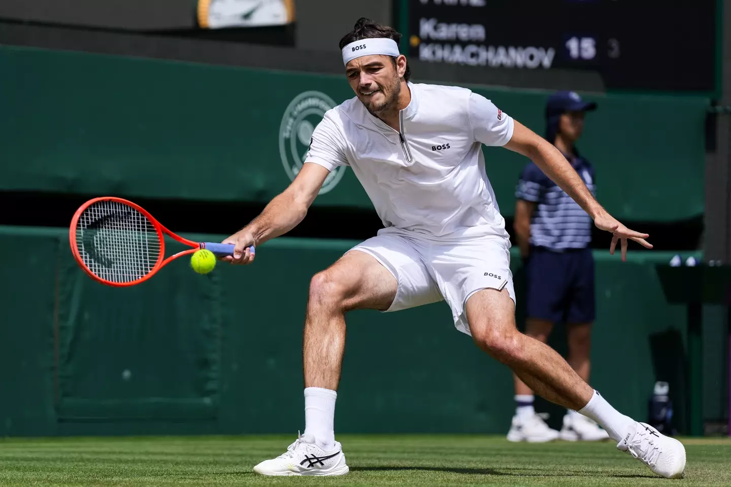 Taylor Fritz has advanced into the last four of this year's Wimbledon. Image: Getty
