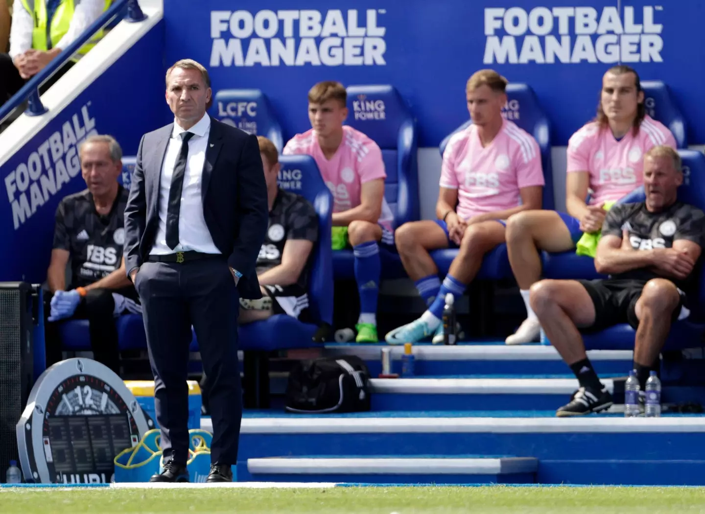 It's not been a good start to the season for Rodgers. Image: Alamy
