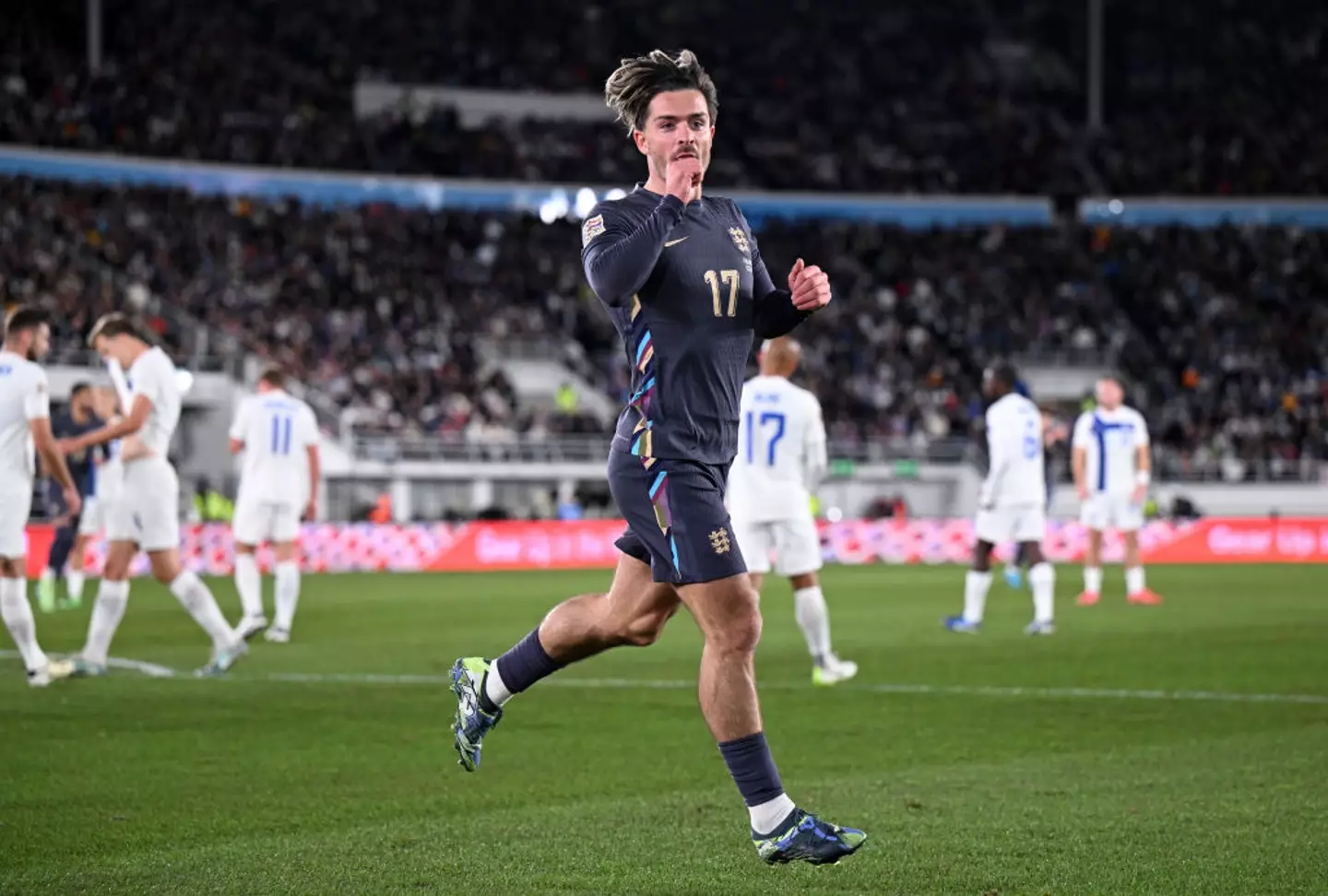 Jack Grealish in action for England (Credit:Getty)