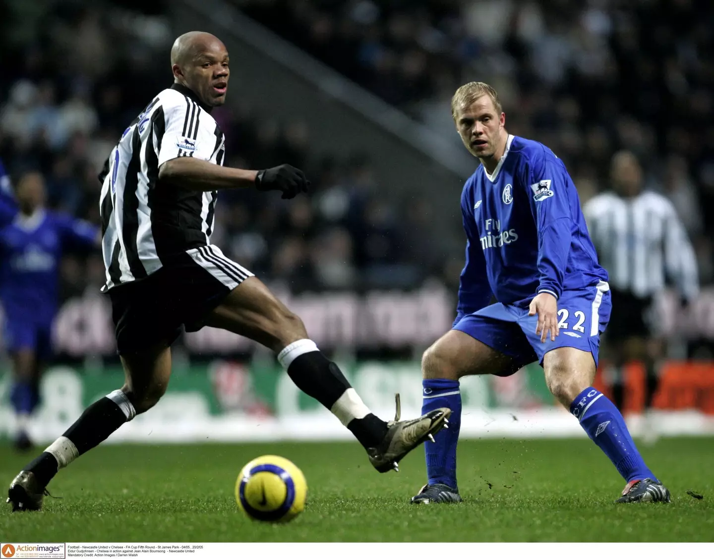 Boumsong was available for nothing six months before his £8 million move. Image: PA Images