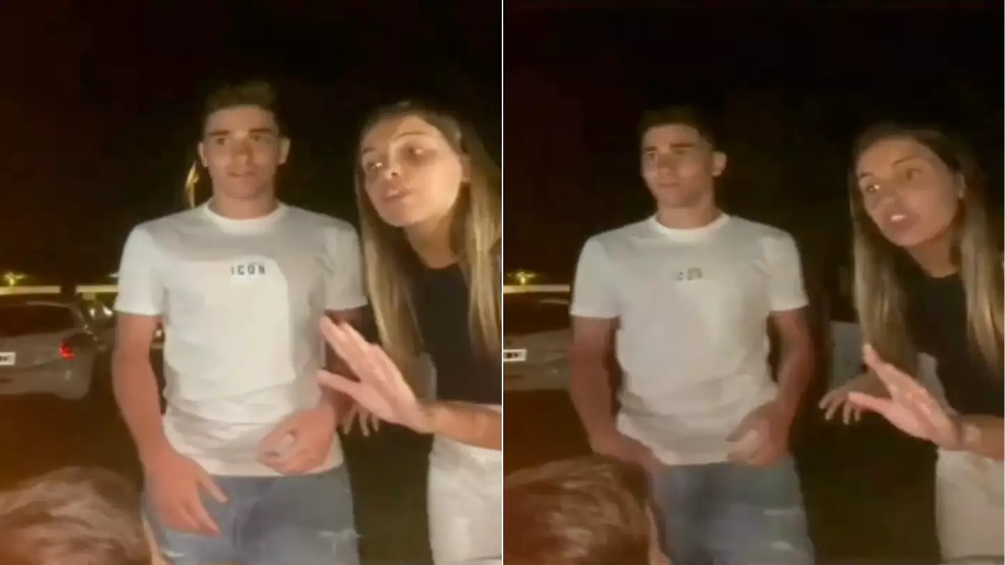Video shows incident which led to petition for Julian Alvarez to dump his girlfriend