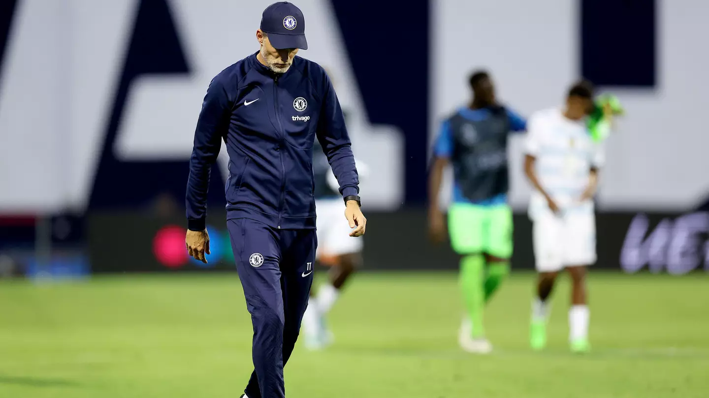 Head Coach of Chelsea Thomas Tuchel after the UEFA Champions League group E match between Dinamo Zagreb and Chelsea FC. (Alamy)