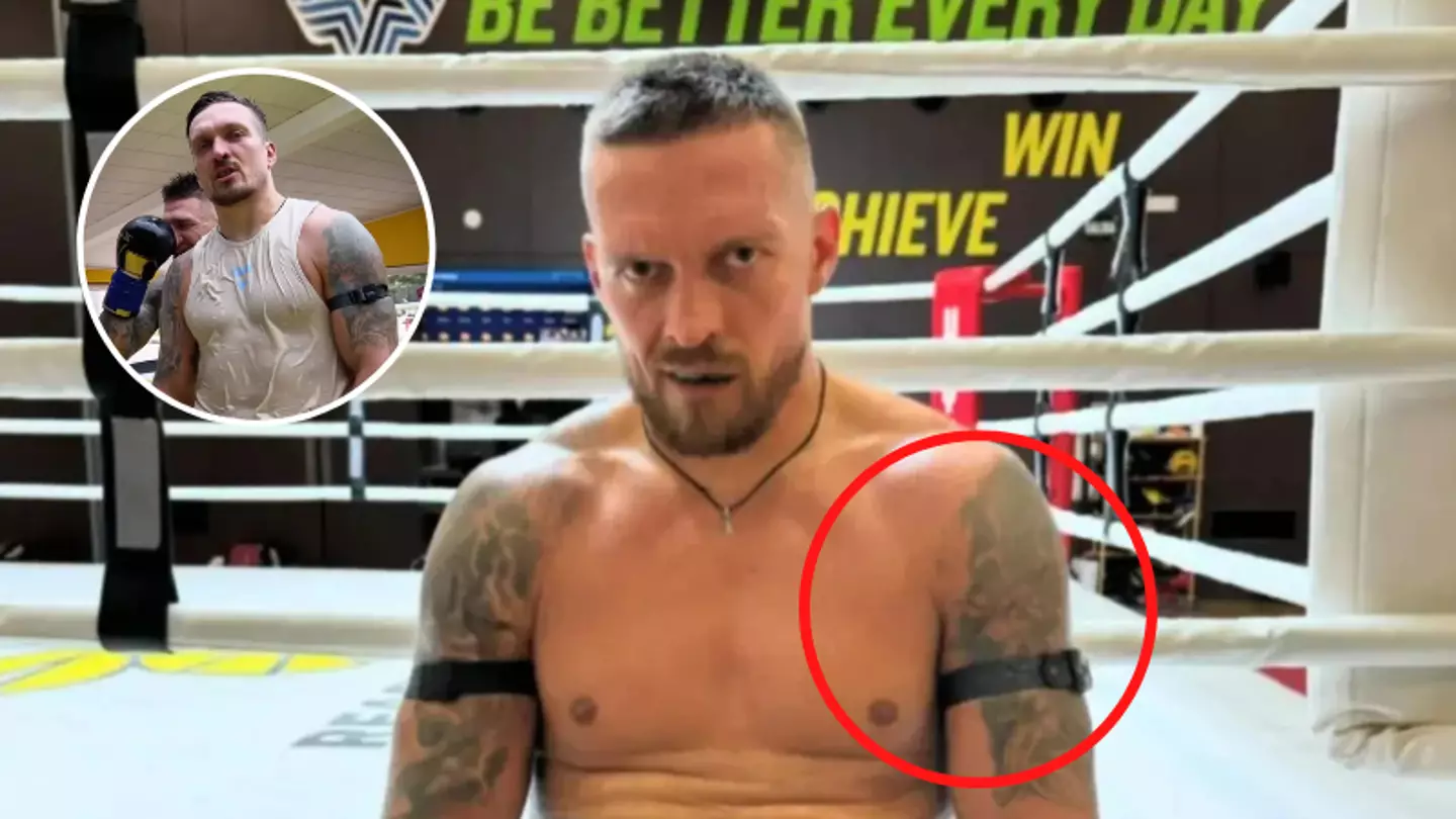 The genius reason why Oleksandr Usyk trains with straps on his arms ahead of Daniel Dubois rematch
