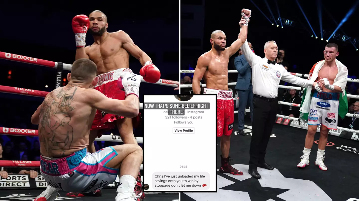 Punter Bets 'Life Savings' On Chris Eubank Jr To Win By Stoppage, Fight Goes The Distance