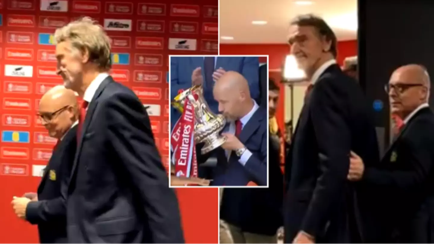 Sir Jim Ratcliffe's reaction when asked about Erik ten Hag's Man Utd future has got fans talking