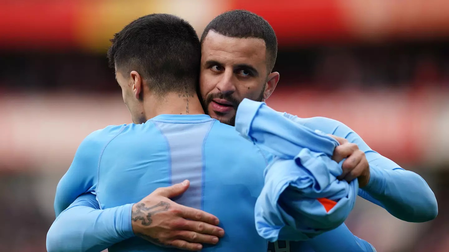 Kyle Walker and Joao Cancelo