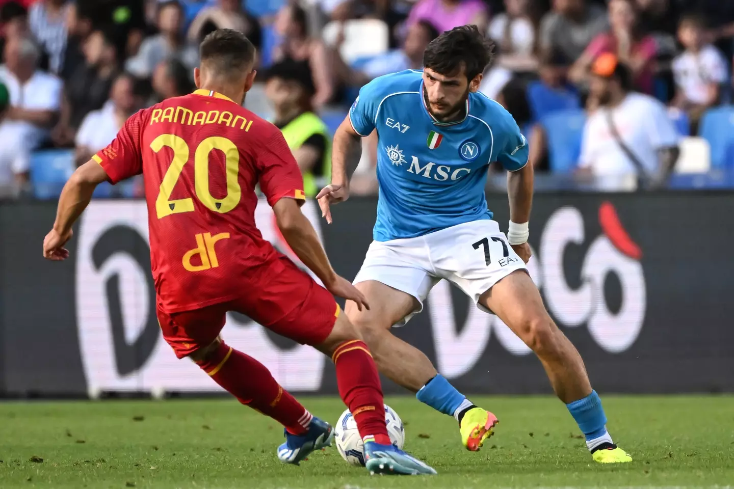 Napoli are set to return to EA FC 25 (Getty)