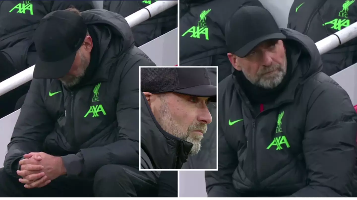 Jurgen Klopp looked incredibly emotional as Anfield belted out 'You’ll Never Walk Alone'