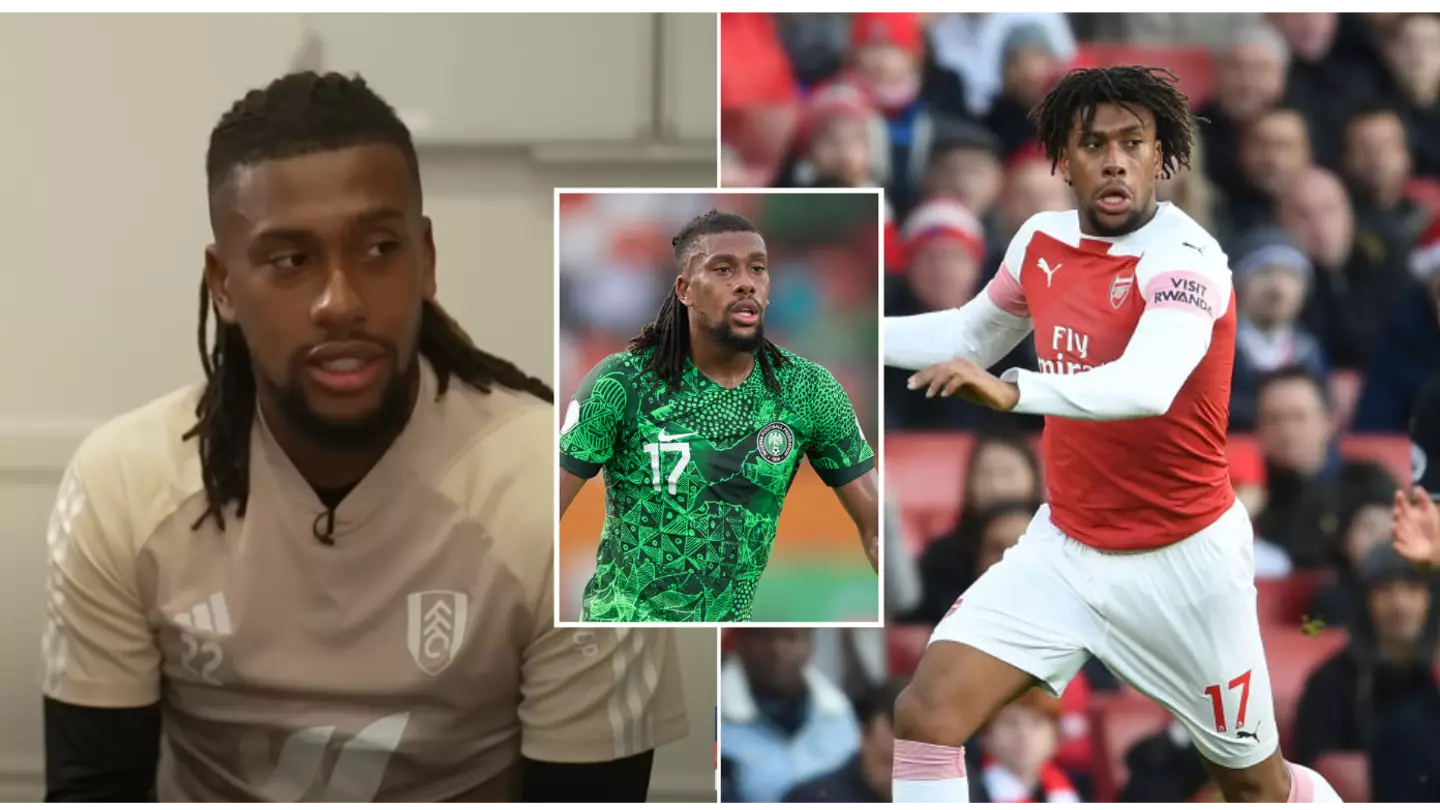 Alex Iwobi says player Arsenal released on a free is the best he's ever played with