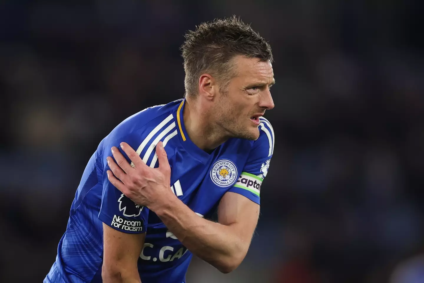 Jamie Vardy is leaving Leicester City after 13 seasons. Image: Getty