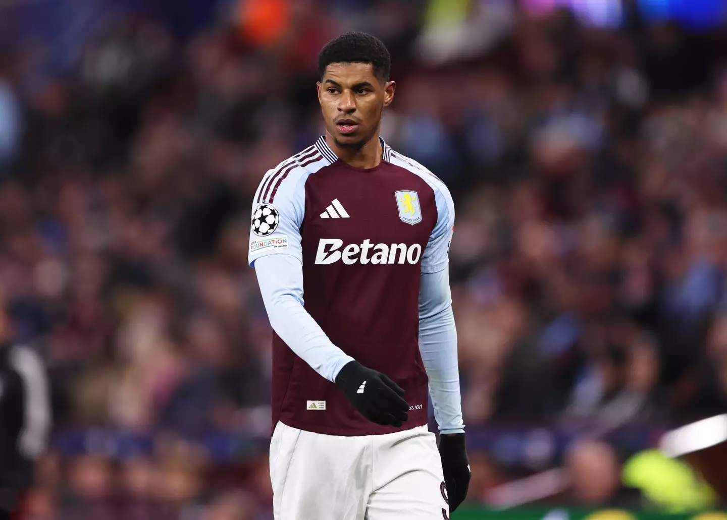 Marcus Rashford has found form since moving to Aston Villa on loan. Image: Getty