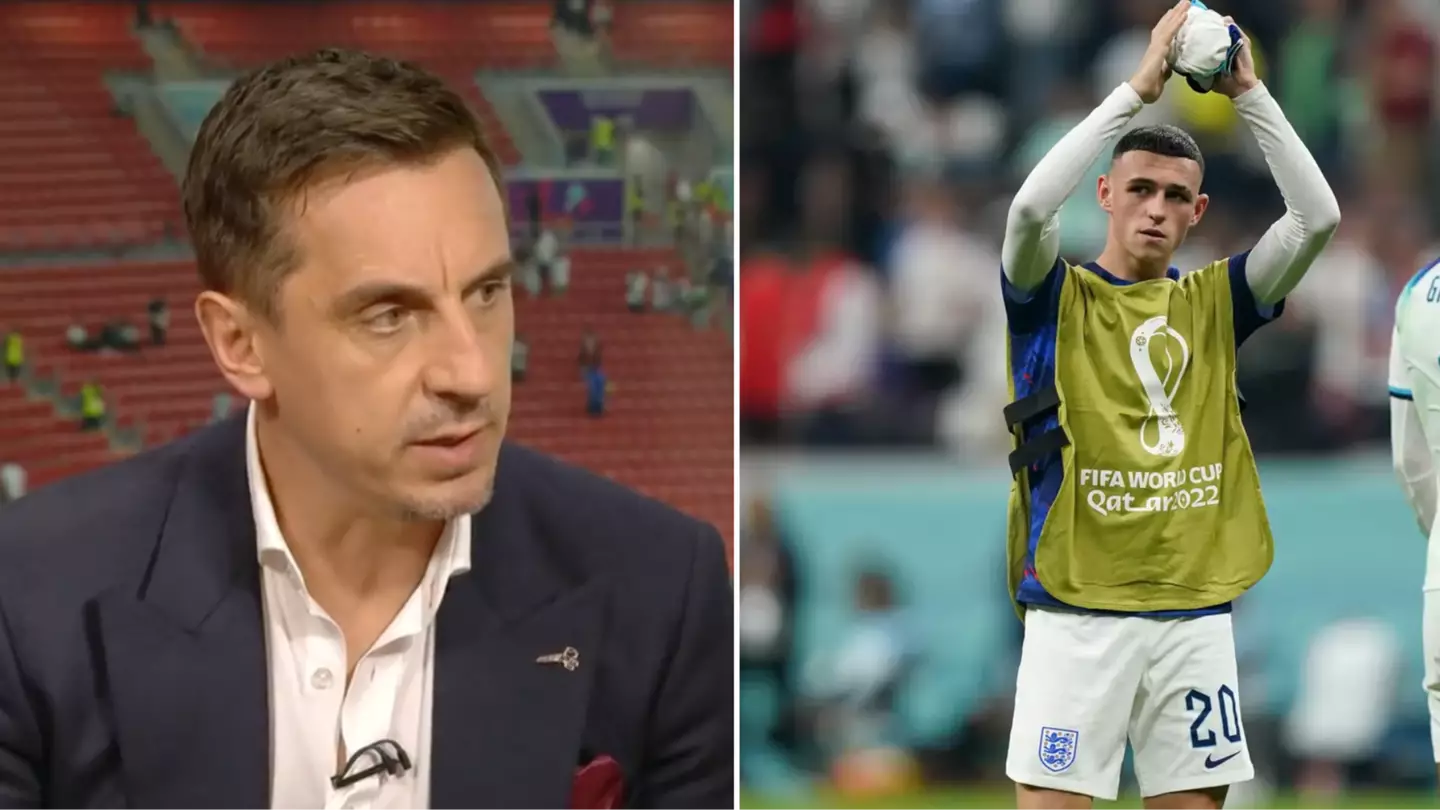 Gary Neville criticises Gareth Southgate for overlooking England’s ‘best player’ Phil Foden