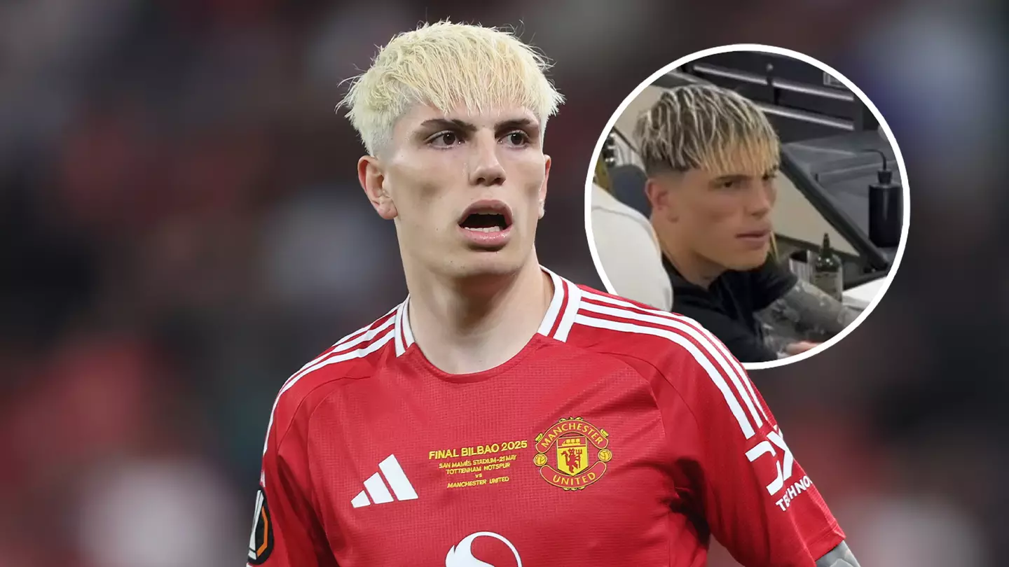 Chelsea fans react after 'spotting' what Alejandro Garnacho was holding during tattoo session