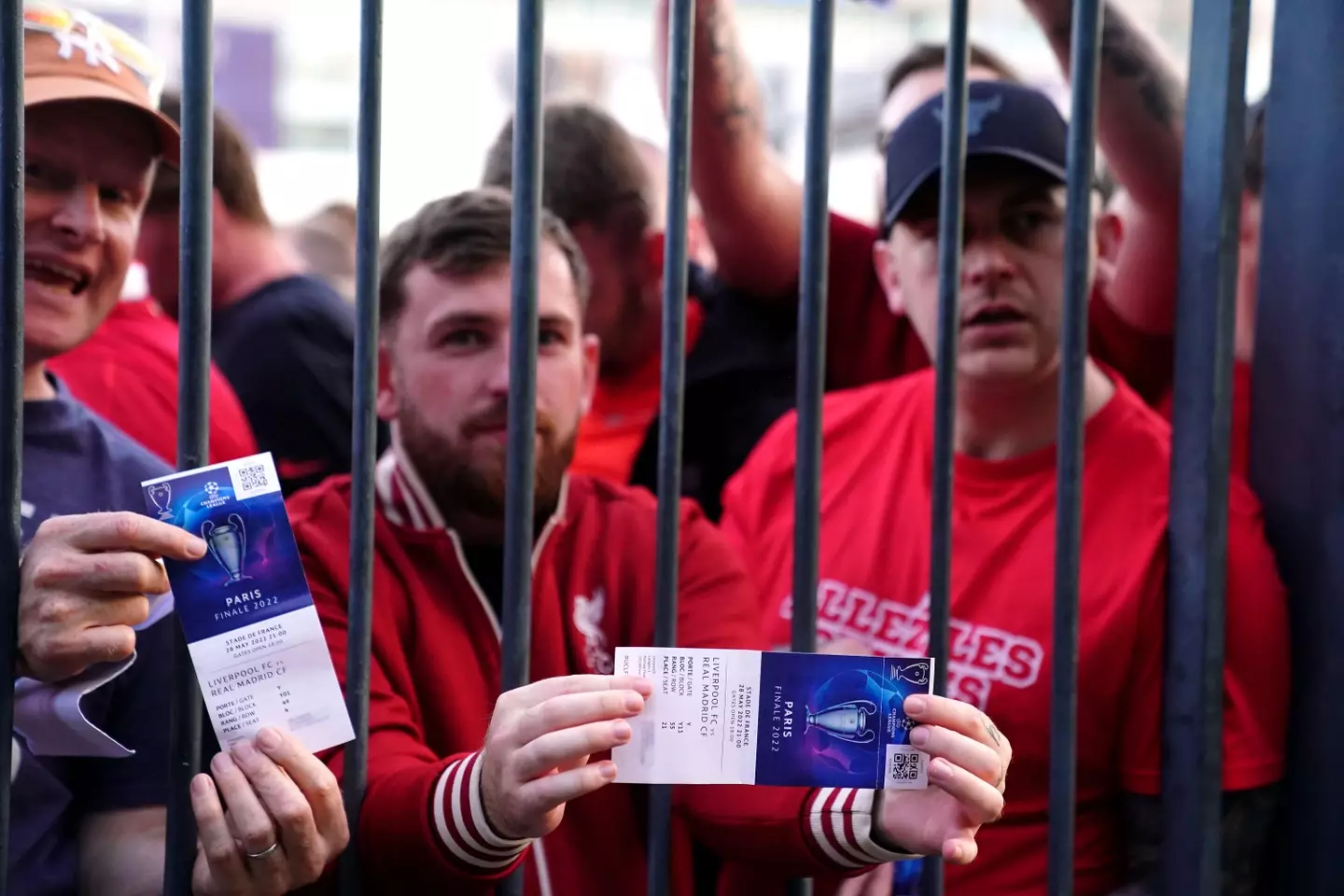 UEFA had claimed there were 40,000 fake tickets. Image: Alamy