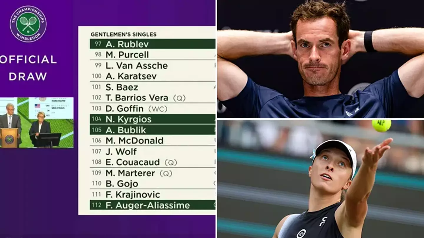 Furious Tennis fans hit out at Wimbledon 2023 draw and claim it's 'rigged'