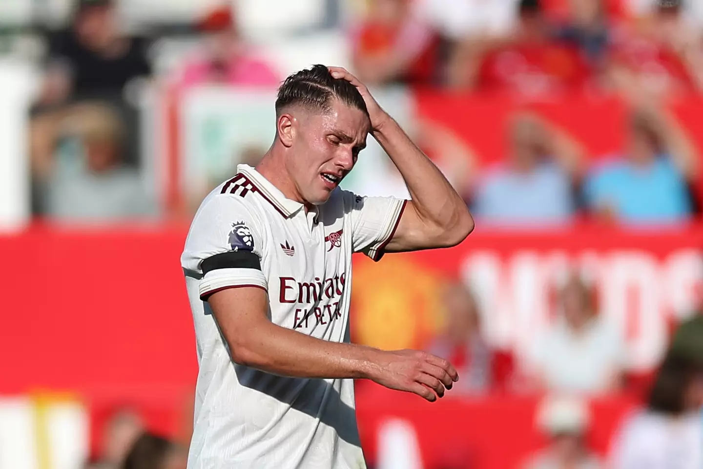 Viktor Gyokeres struggled on his Arsenal debut. Image: Getty