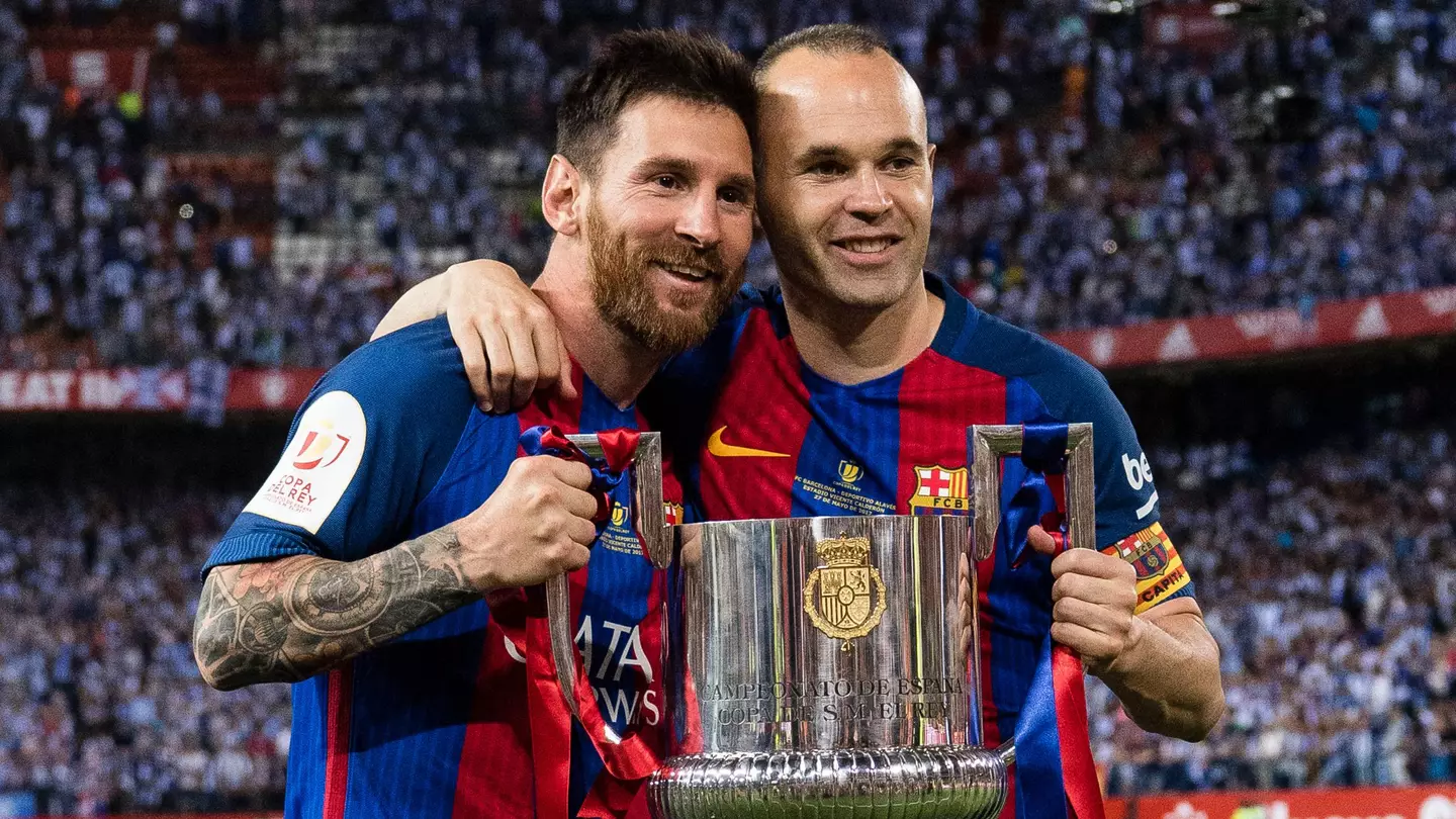 Lionel Messi said the same eight words to Andres Iniesta whenever a game got difficult and it almost never failed