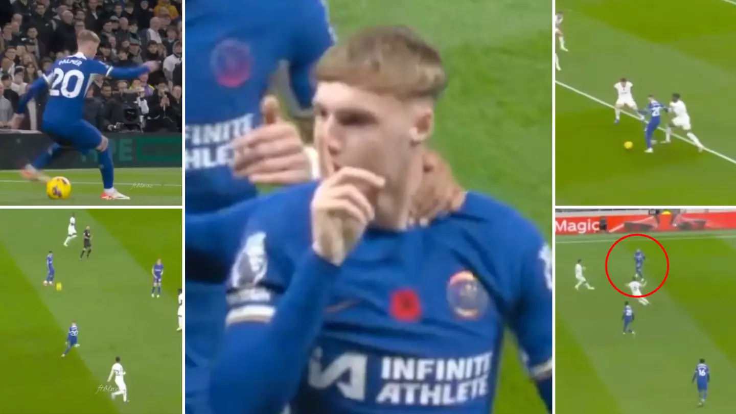 A compilation of Cole Palmer's performance vs. Spurs proves he's the 'new face of London'
