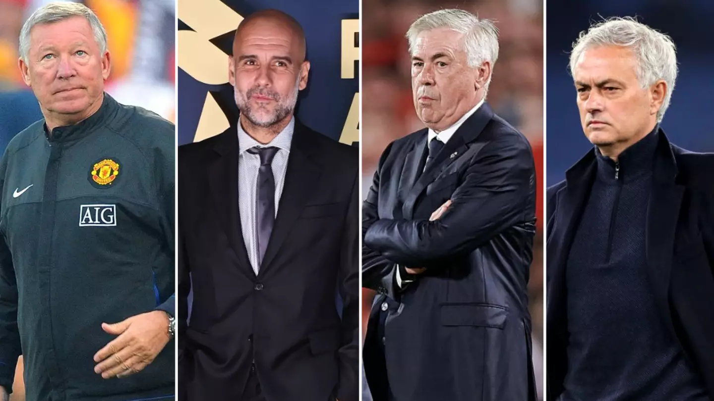 The 50 greatest football managers of all time have been named and ranked