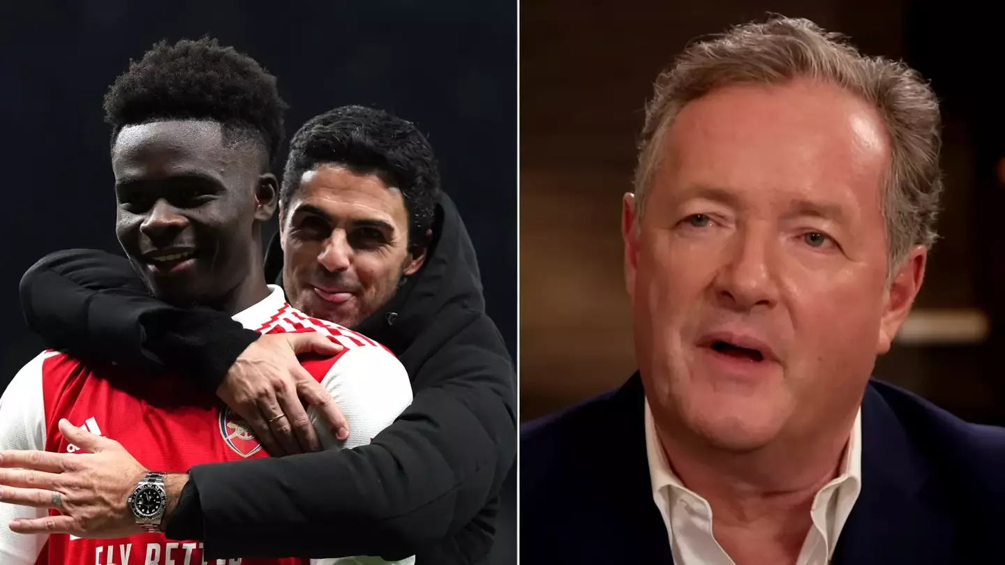 'I'm glad Arteta listened to me' - Piers Morgan takes credit for Arsenal's title charge