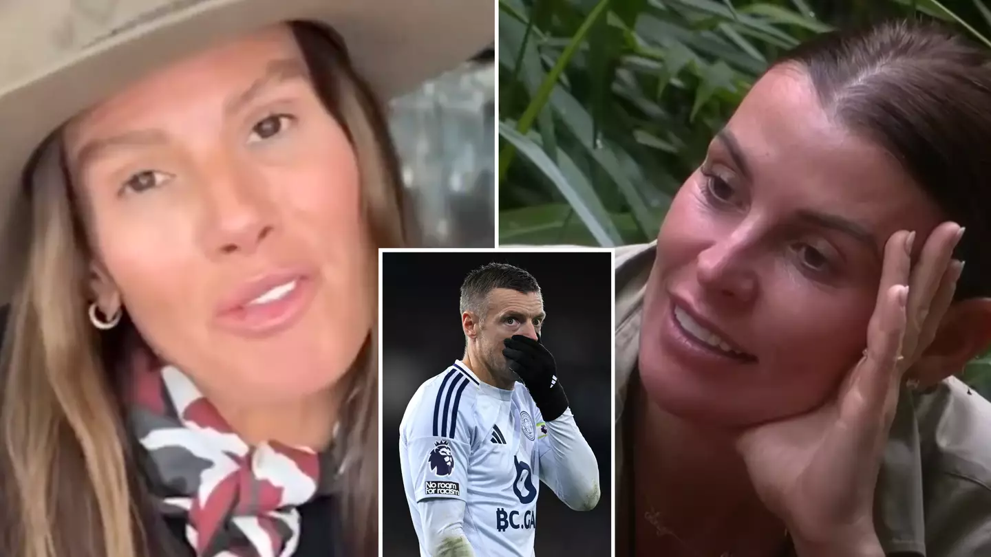 I'm A Celeb fans think Jamie Vardy 'must be cringing' over what wife Rebekah just posted about Coleen Rooney