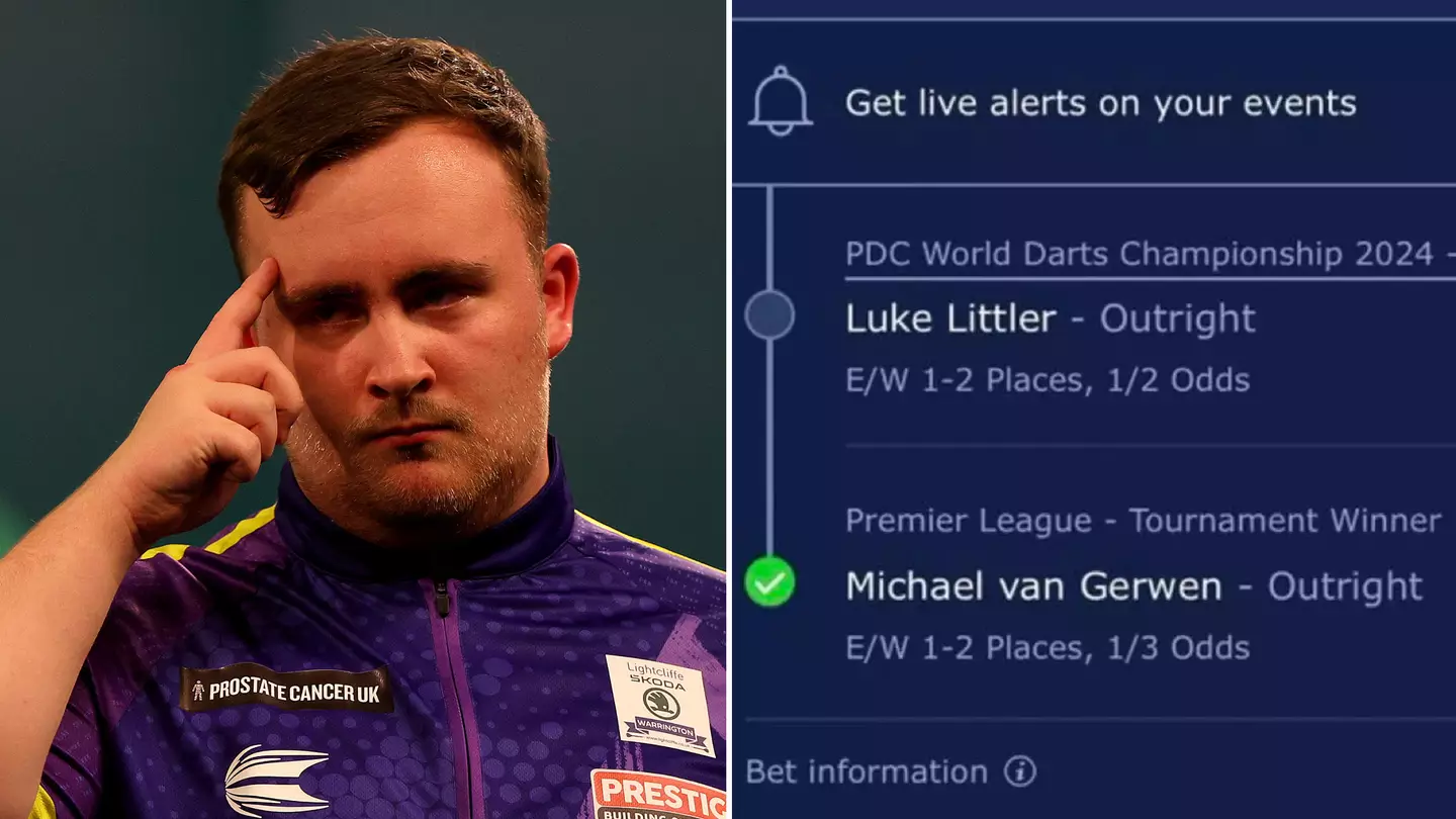 Luke Littler will earn punter huge payout from incredible double bet if he wins World Darts Championship final