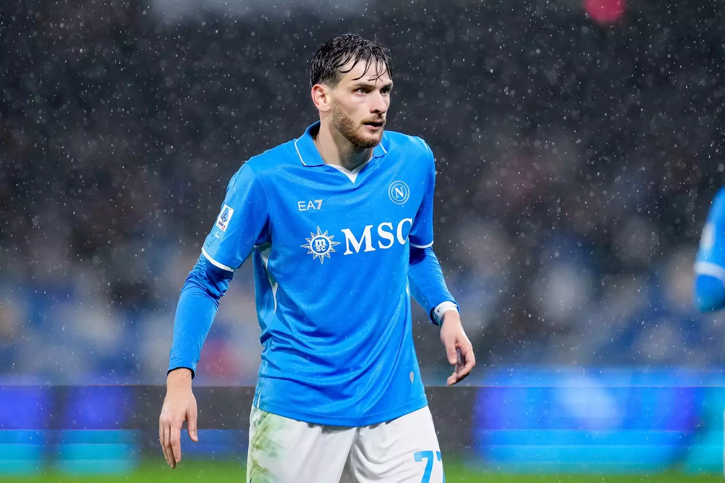 Khvicha Kvaratskhelia has been linked with a transfer away from Napoli. Image: Getty