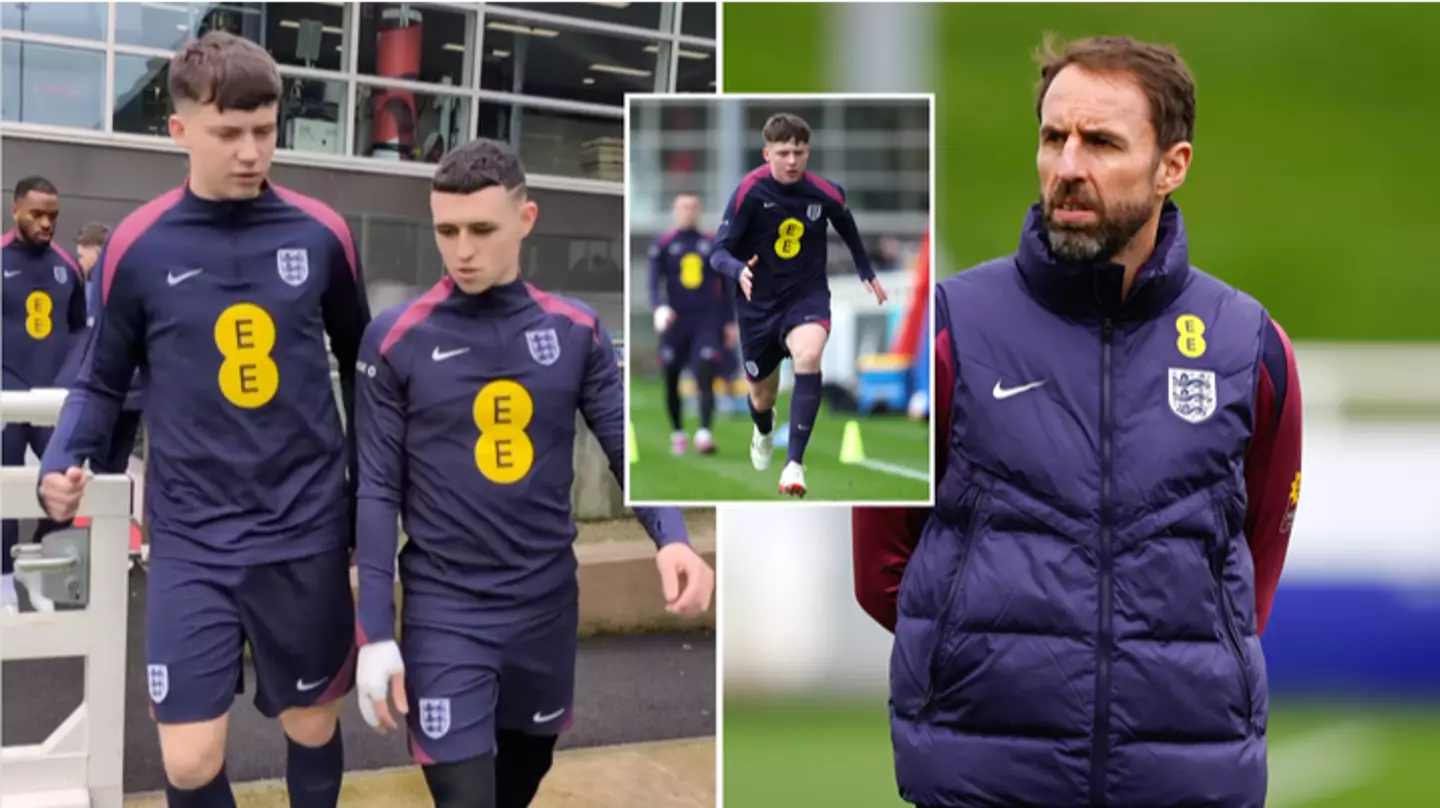 Gareth Southgate calls up 16-year-old Man City player to train with England first team