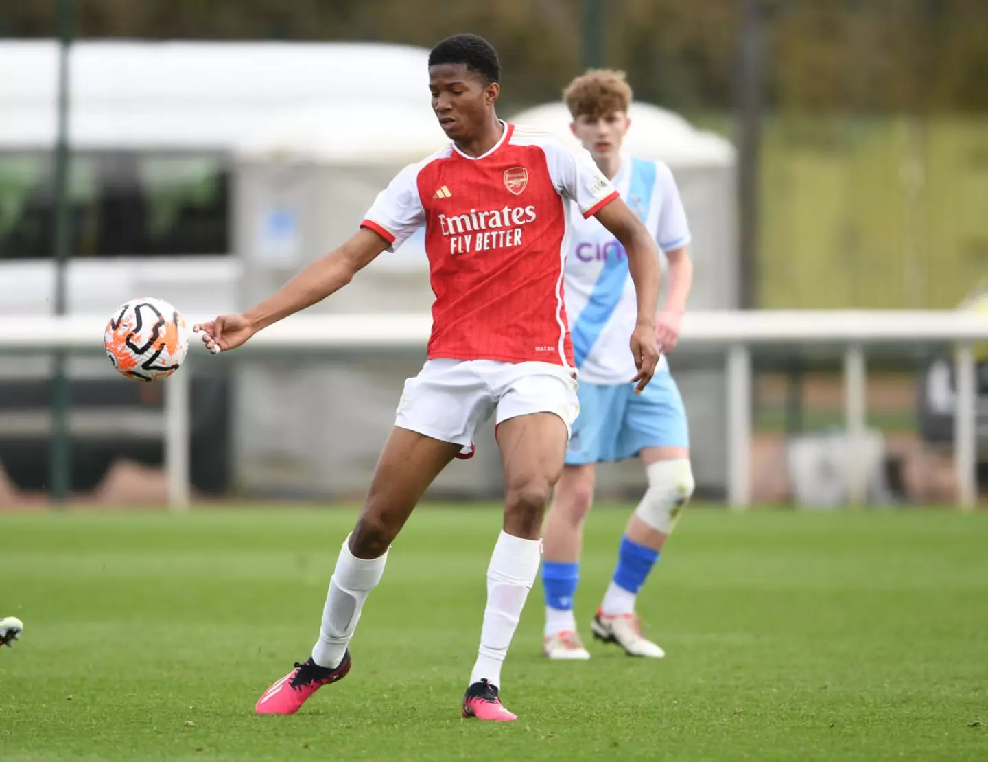 Chido Obi-Martin scored 29 goals in 17 matches for Arsenal Under 18s. (Image: Getty)