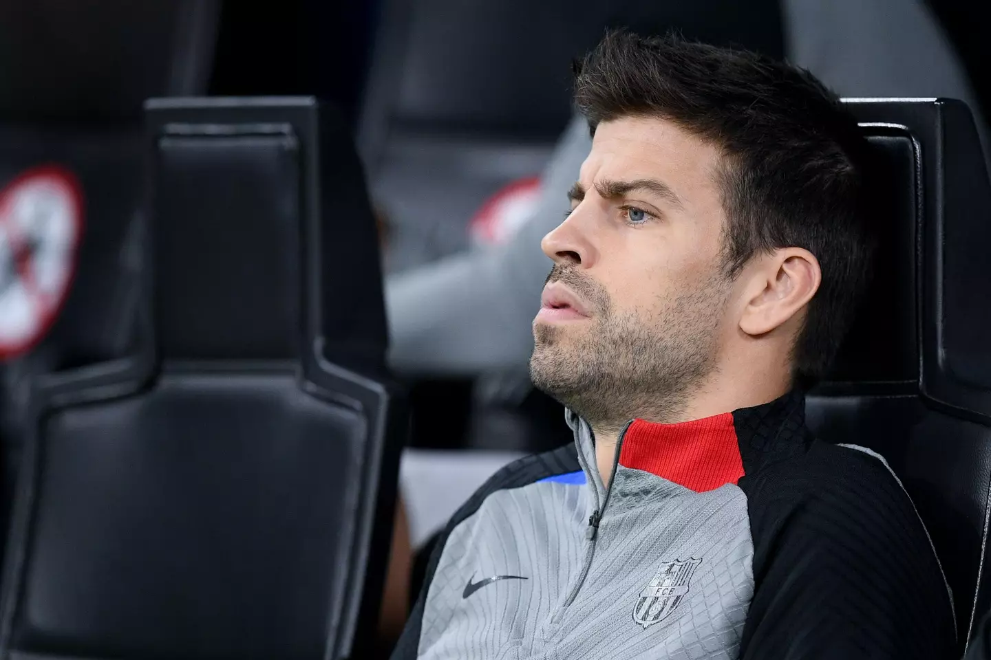 Pique's game time has been limited this season. (Image