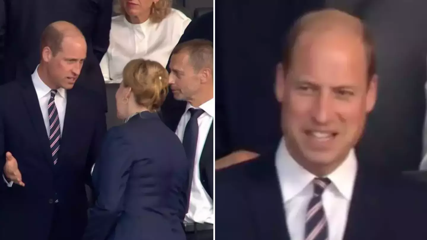 Lip reader reveals incredible insult Prince William produced after tense Euro 2024 final talk