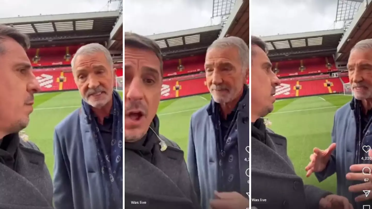 Gary Neville calls out Graeme Souness for Casemiro comments on Instagram live