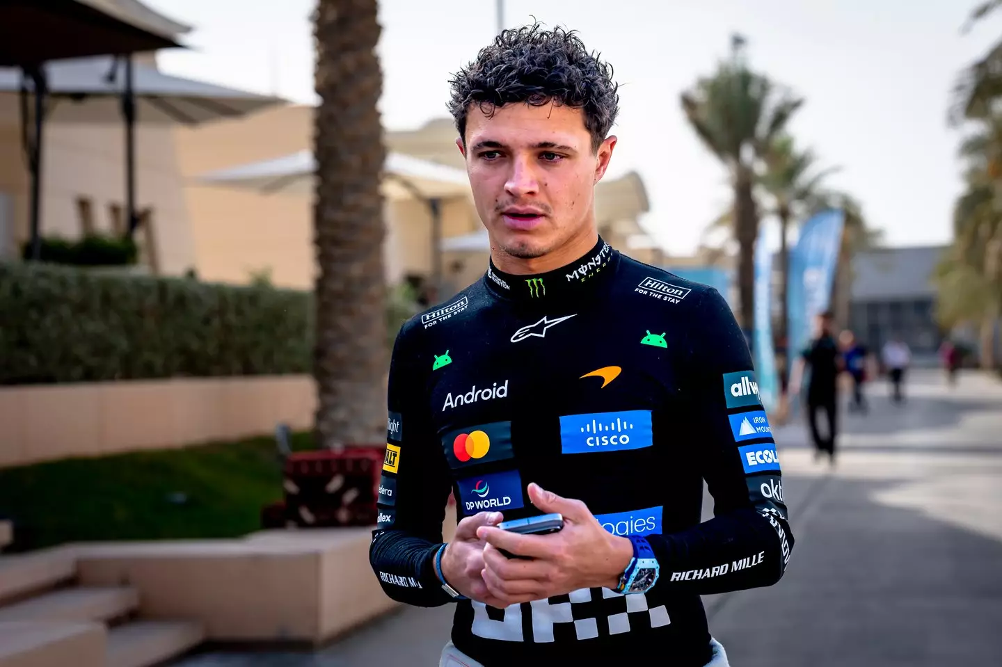 Lando Norris heads into the 2026 season as the defending world champion. Image: Getty