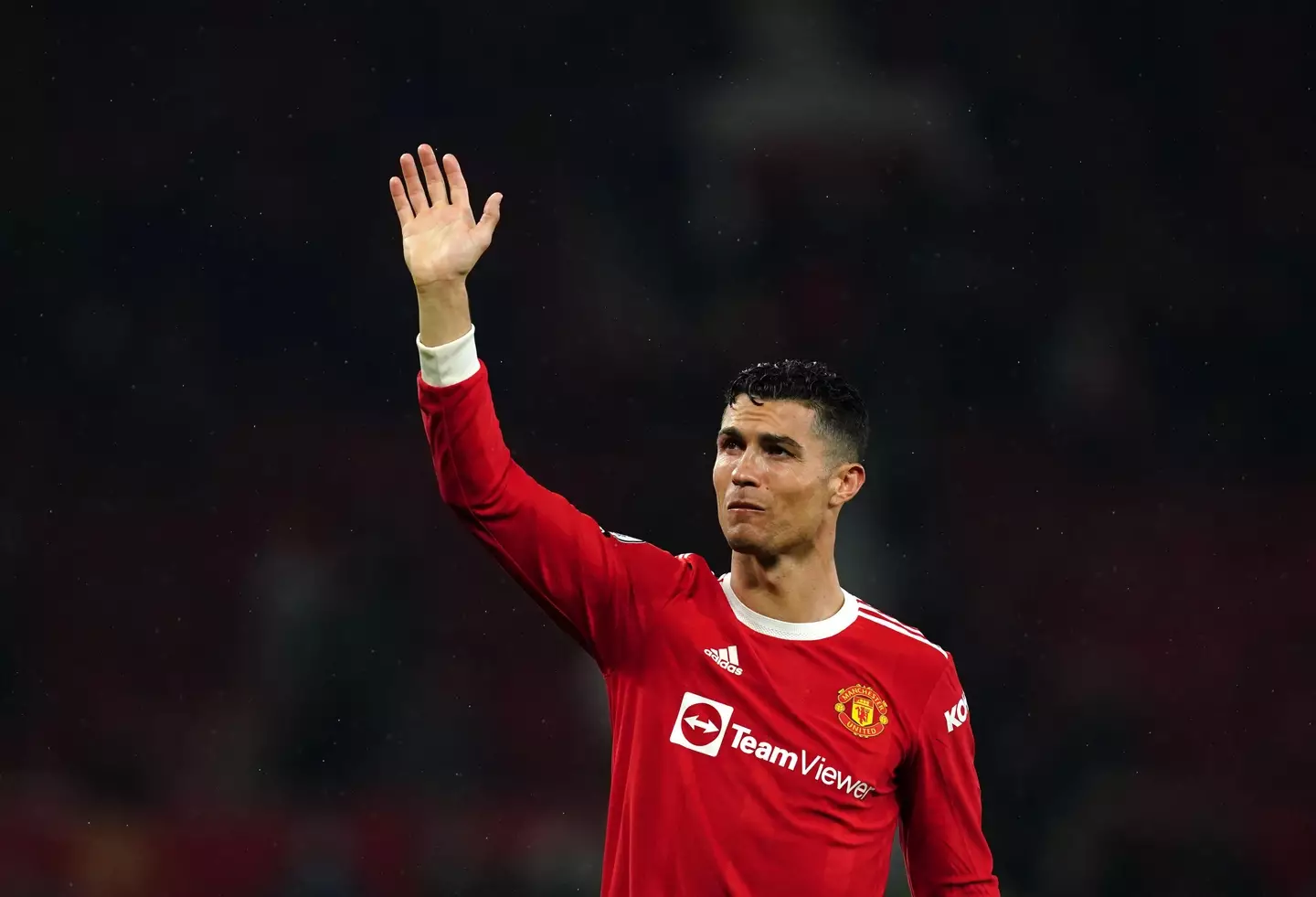 Ronaldo is entering the final year of his current deal at United (Image: PA)