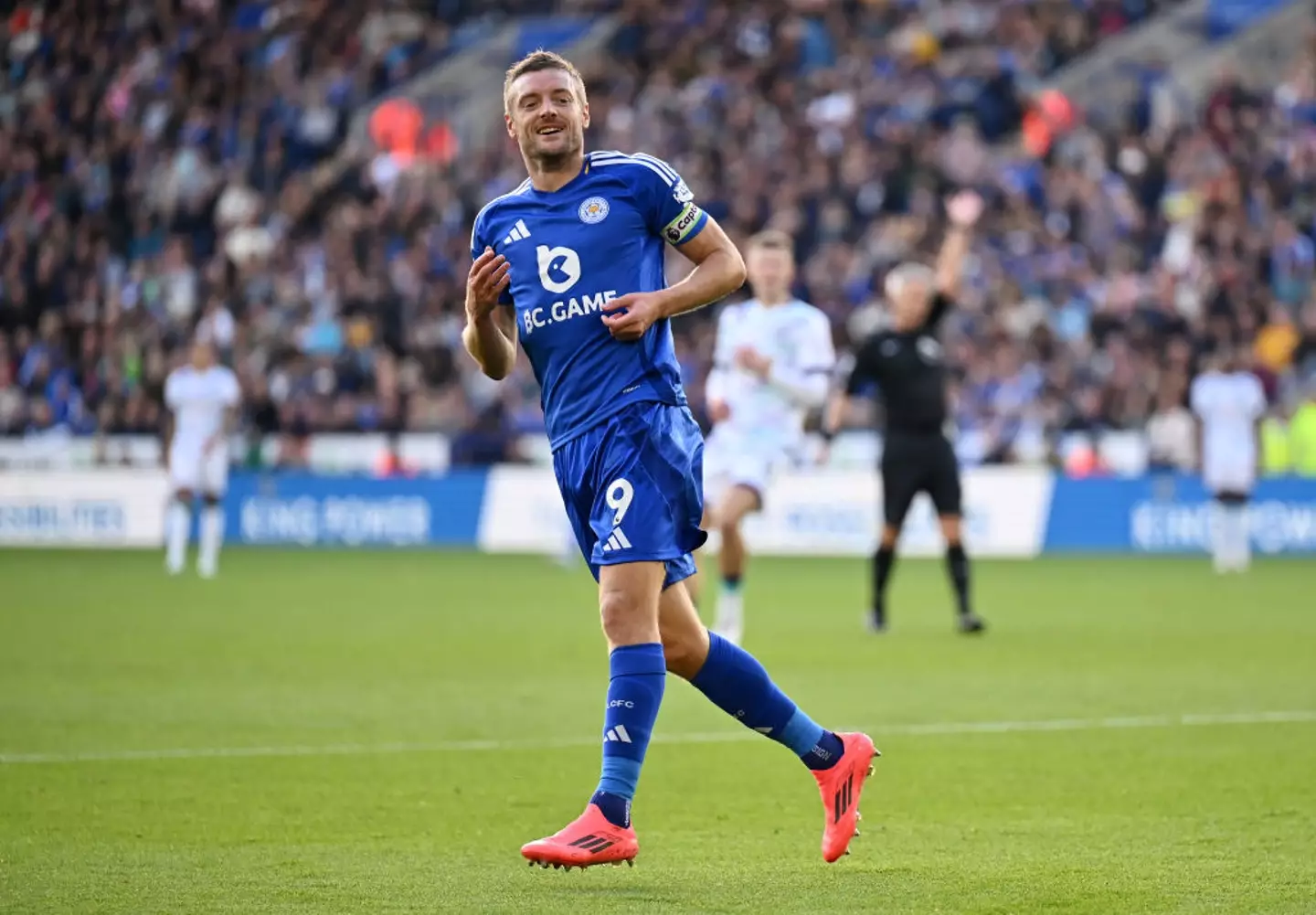 Jamie Vardy is still scoring goals at 37 (Credit:Getty)
