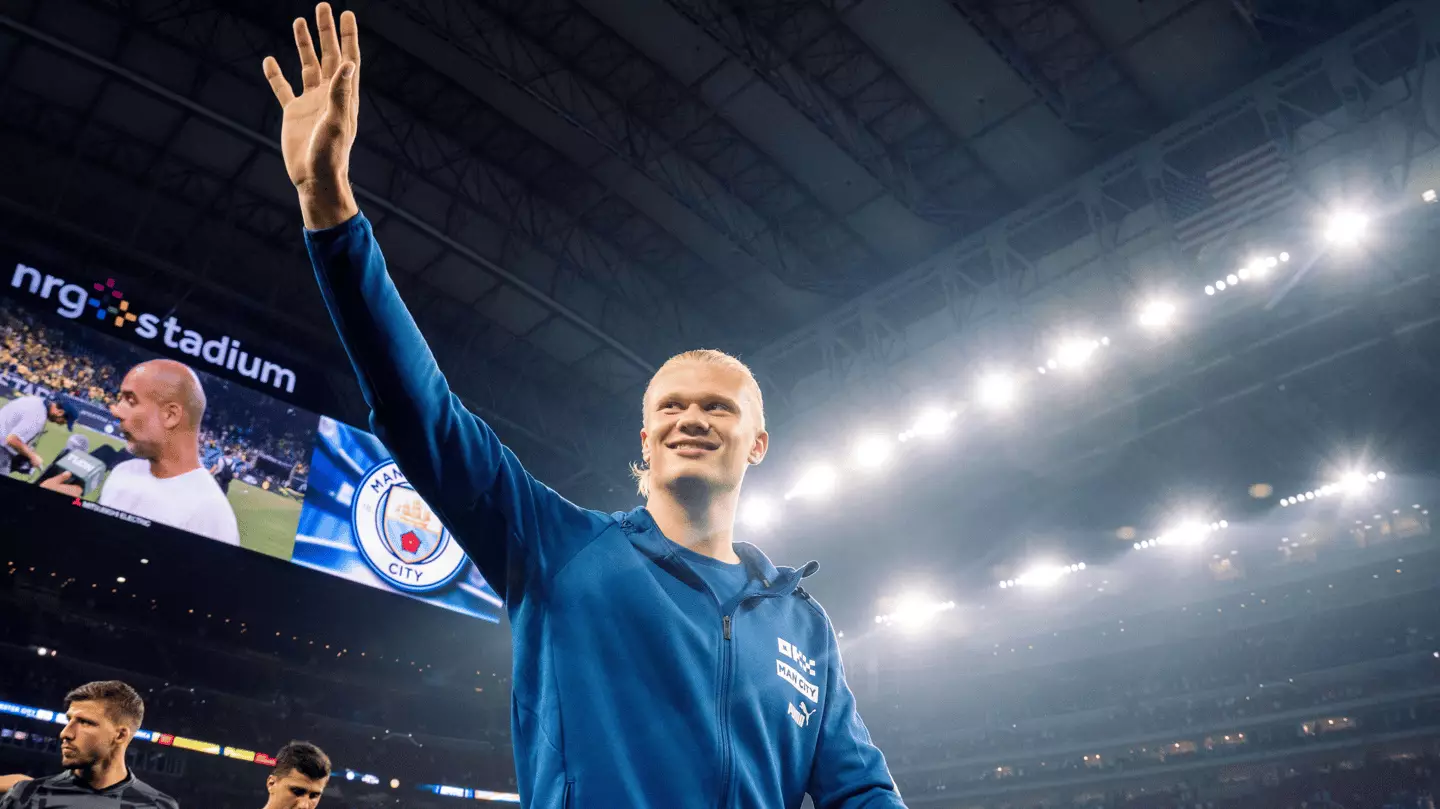 Erling Haaland is expected to make his Manchester City debut (PA Images / Alamy)