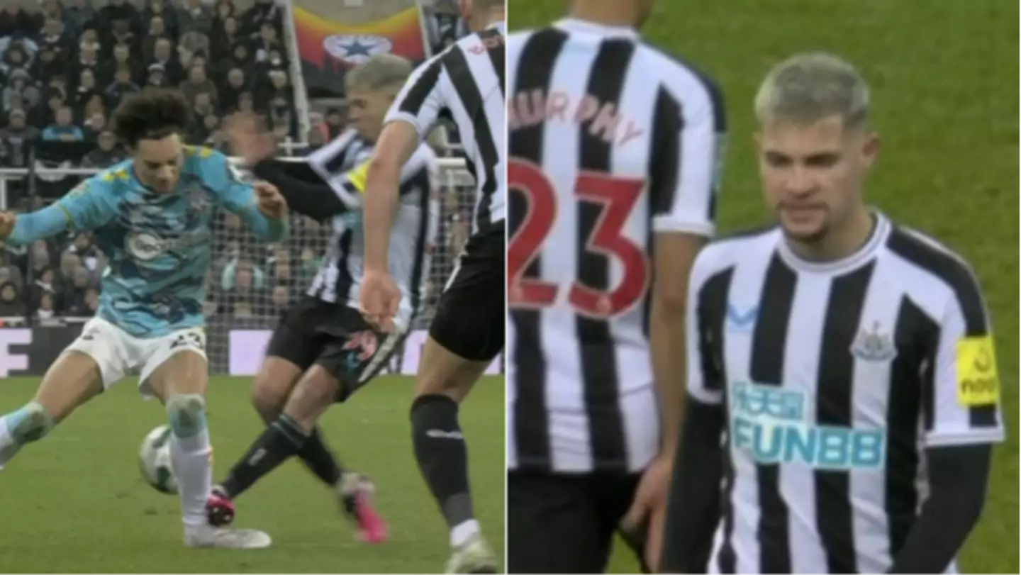 The truth behind Bruno Guimaraes' suspension ahead of potential Carabao Cup final against Man Utd after red card