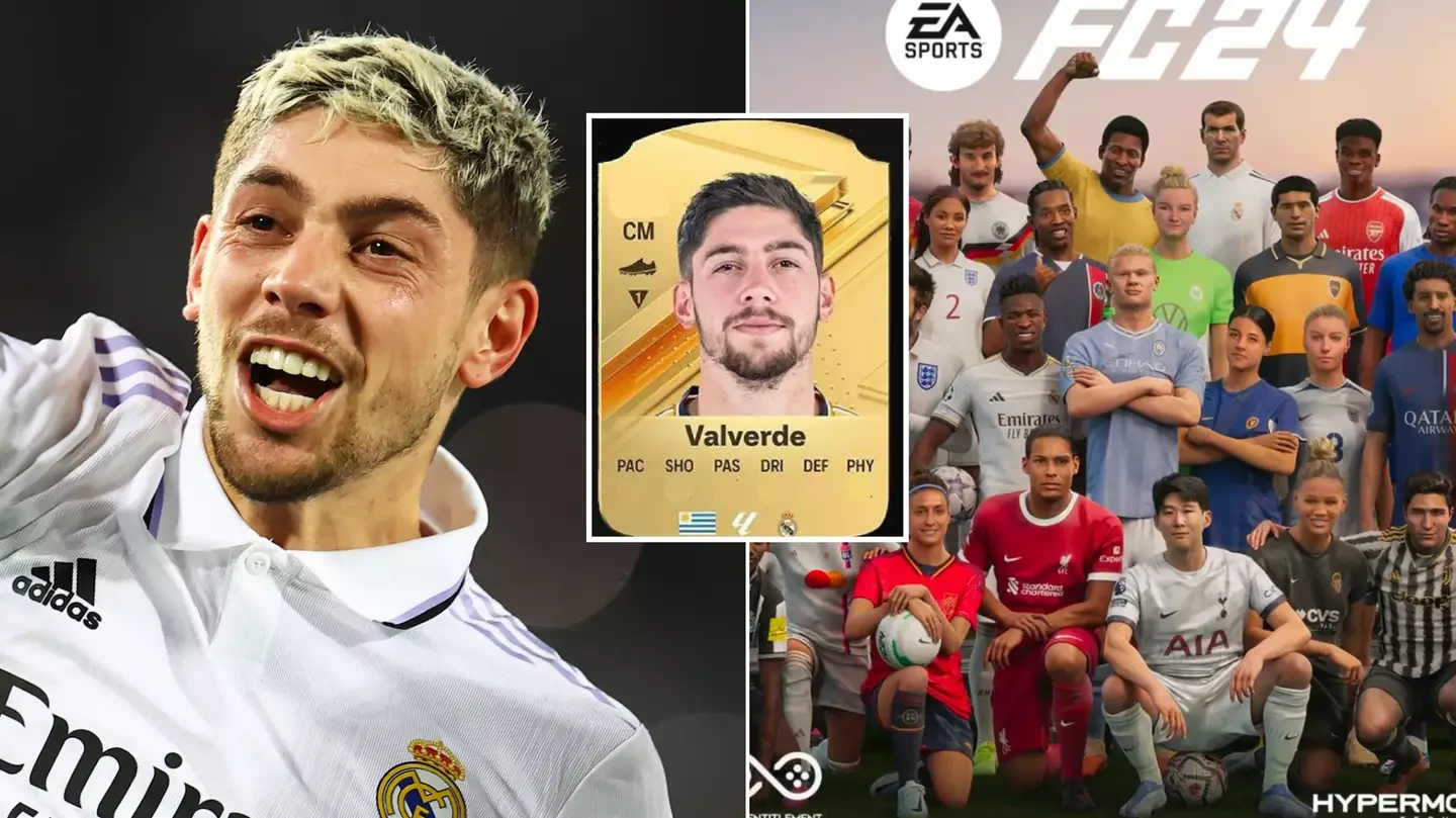 Fede Valverde's leaked EA FC 24 card is the second 'most complete' of all time
