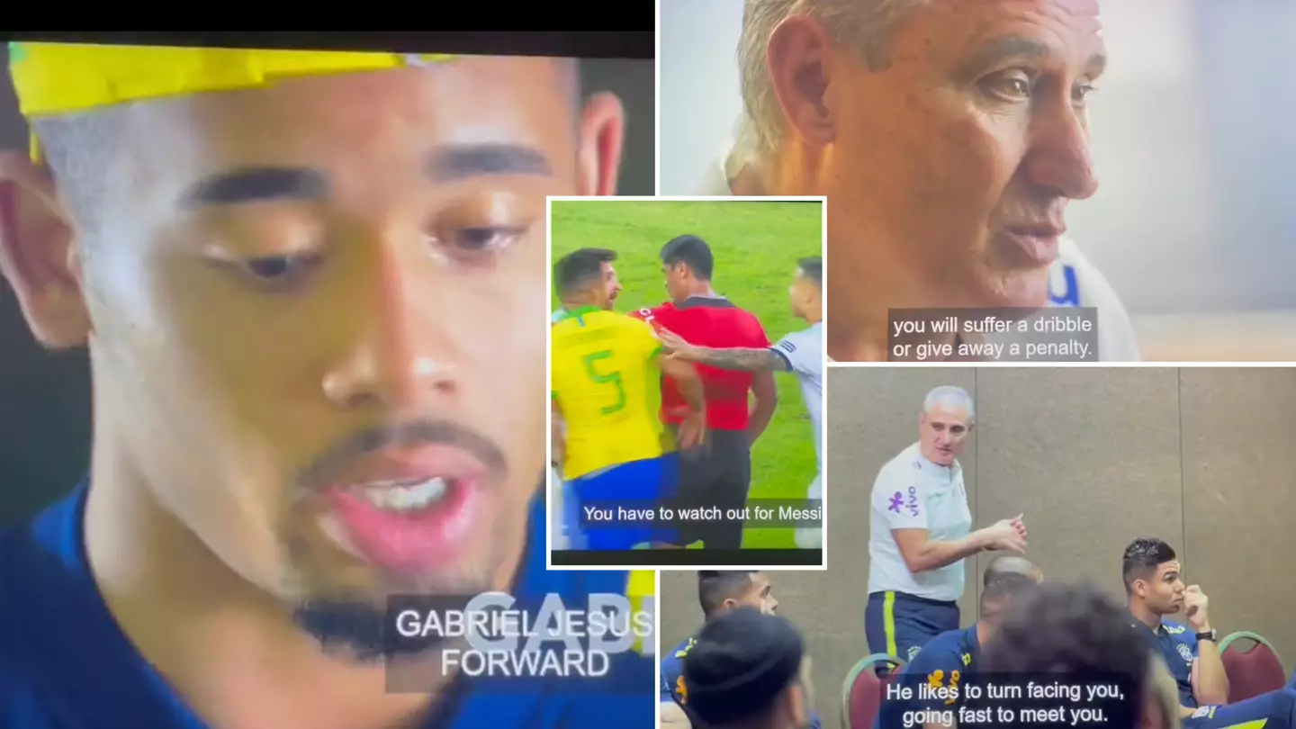 Footage Emerge Showing How Brazil Made Their Game Plan Around Stopping Lionel Messi