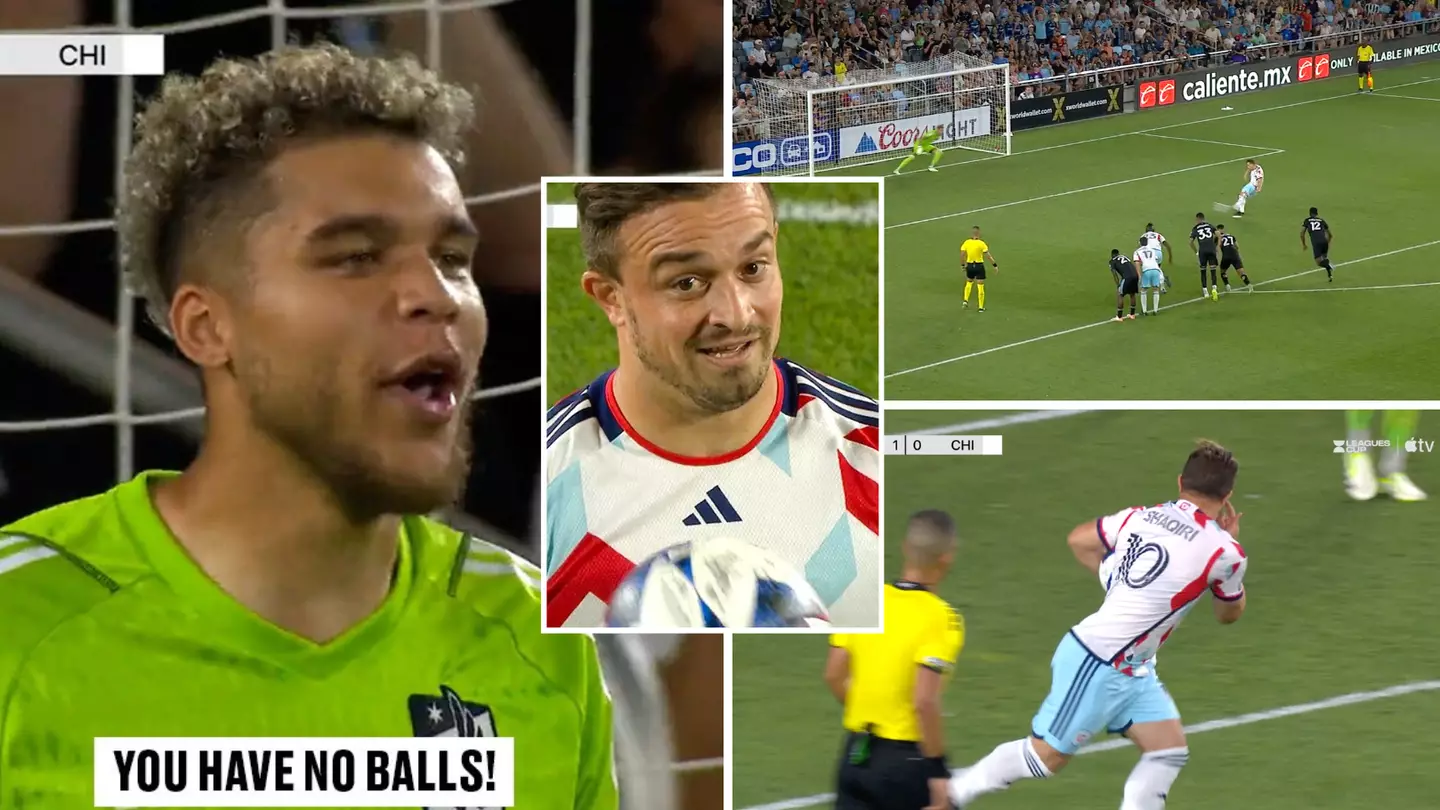 Xherdan Shaqiri silenced goalkeeper who told him he "has no b***s" before penalty