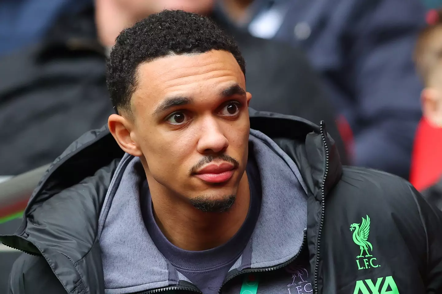 Alexander-Arnold has been linked with a move to Real (Getty)