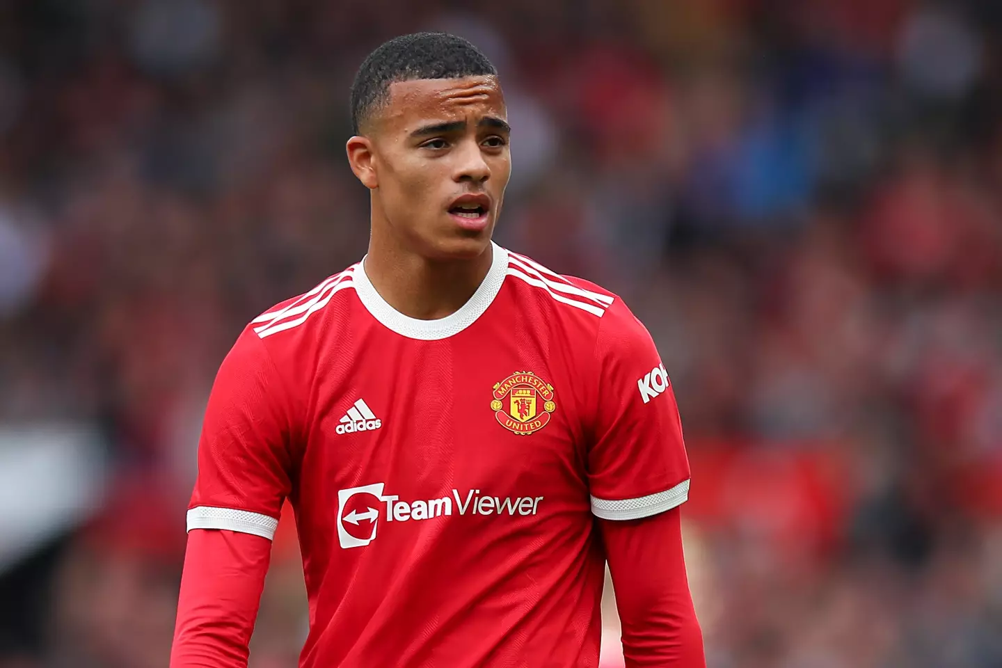 Greenwood last played for Manchester United in January 2022. (Image