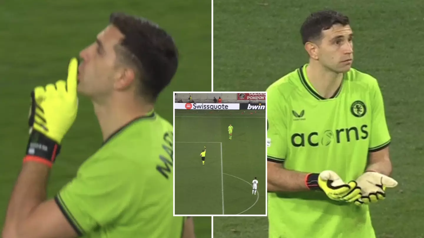 Emiliano Martinez avoids red card despite being shown two yellows because of little-known rule