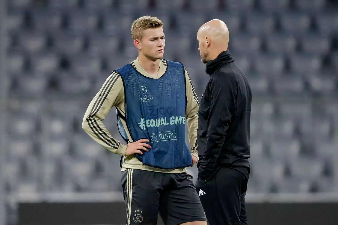 Erik ten Hag hopes to lure Matthijs de Ligt to Manchester United this summer. Image: Getty